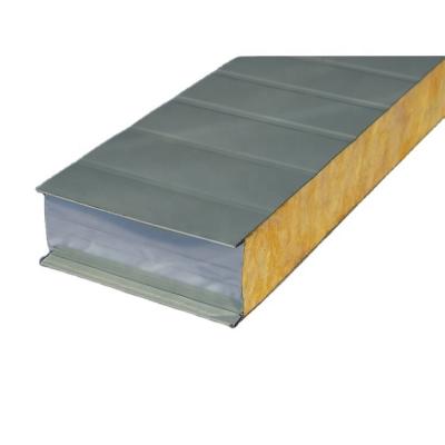 China Modern Color EPS/Rock Wool Steel Sandwich Panel Insulated Panel For Roof And Wall for sale