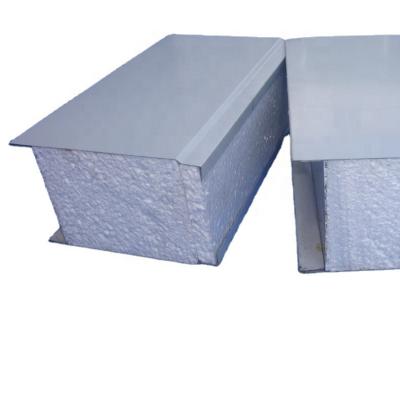 China Mid Century Clip Iron Foam Sheet Exterior Wall Roof Movable Partition Wall Insulation Steel Sandwich Panel ENV Exterior Wall for sale