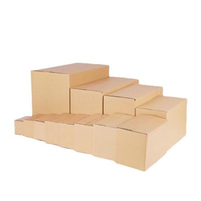 China Manufacturers Recyclable Custom Recycle Printing 5 Ply Plain Brown Corrugated Paper Cardboard Packaging Box for sale