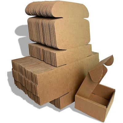 China Recyclable 6X4X3 Inch Shipping Cardboard Various Size Options Available Small Cardboard Mailer Box for sale