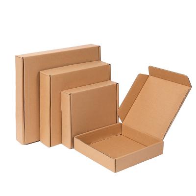 China Recyclable Wholesale Custom Printed Unique Corrugated Shipping Boxes Kraft Corrugated Mailer Box Package for sale