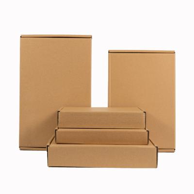 China Eco Logo Recyclable E Groove Corrugated Cardboard Kraft Paper Packaging Custom Mailing Mailing Box Large for sale