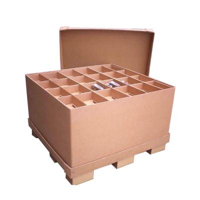 China Recyclable Heavy Duty Insulated Honeycomb Panel Shipping Box Corrugated Paper Cardboard for sale