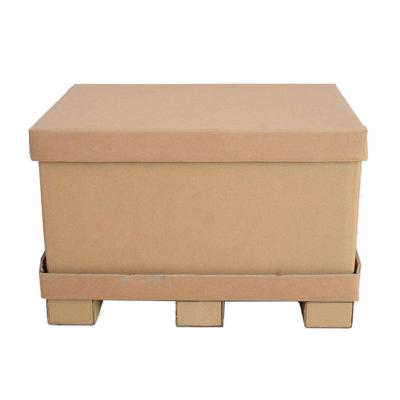 China Recyclable Solid Honeycomb Paperboard Logistics Transport Cardboard Packaging Paper Box for sale