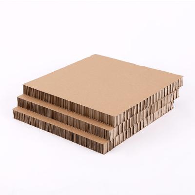 China kraft paper honeycomb paper core cartons/recyclable high strength board panels/recyclable sheets honeycomb corrugated cardboard sheet for sale