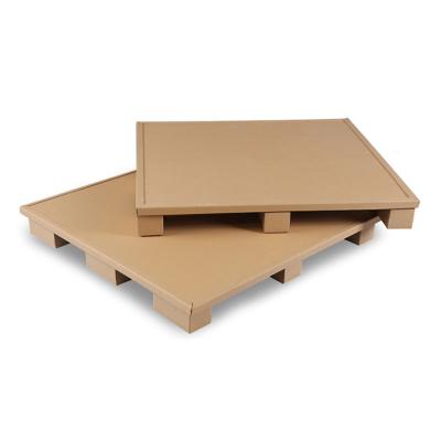 China Eco Friendly Customized Heavy Duty Double Faced Honeycomb Logistics Corrugated Cardboard Paper Pulp Pallets for sale