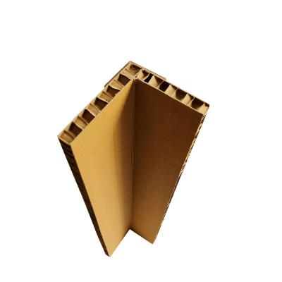 China Brown Corrugated Cardboard Corners Edge Boards Kraft Paper Pallet Edgeboard Cardboard Honeycomb Paper Eco-Friendly Corner Protector for sale