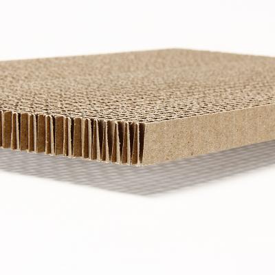 China Cheap Recyclable Honeycomb Paper Core Sandwich Panel Kraft Filling Paper Core Backs Custom Honeycomb Cardboard for sale