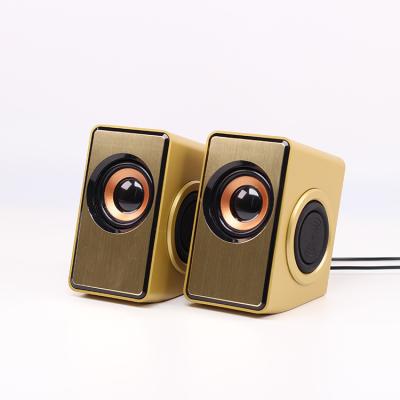 China No New High Quality 3W*2 Computer Wired Usb Small PC 2.0 Speakers for sale