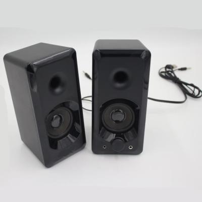 China Mini Laptop PC Computer Accessory Home Theater System Mini USB Wired 2.0 Speaker Active Speaker for sale