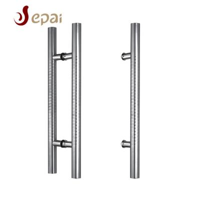 中国 12 Inch Durable Stainless Steel Door Push Pull Handle /Durable For Solid Wood Door 販売のため