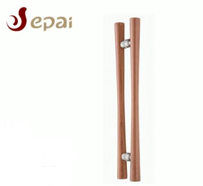 中国 China Europe beech /ladder type wood supply back to door handle for hotel 販売のため