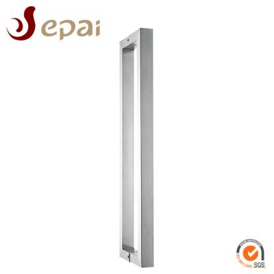 China Modern Square Stainless Steel Interior Door Back To China Back Pull Handle for sale