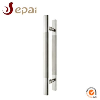 China Modern SUS304 600mm H 316 Shape Handles Stainless Steel Exterior Pull Door Handles à venda