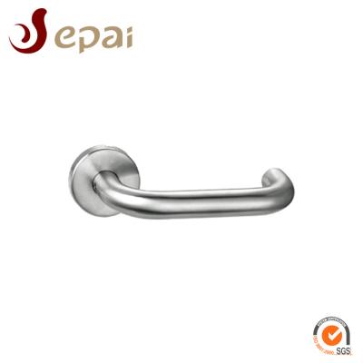 China Modern Simple Design Stainless Steel Door Handle Set Hardware With High Quality Te koop