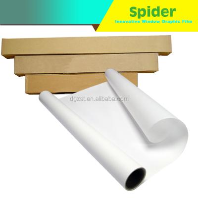 China Self Adhesive Universal White Removable PVC Film SP-PVC120E1W6 for sale