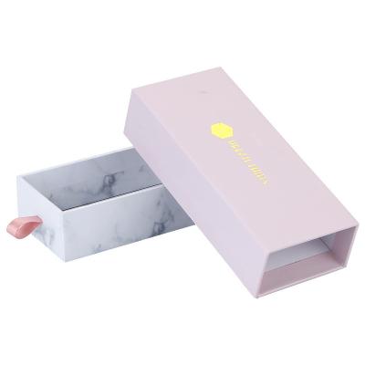 China GraceSmart Luxury Cosmetic Recycled Materials Custom Color Printing Logo Packaging Small Recycled Paper Box for sale