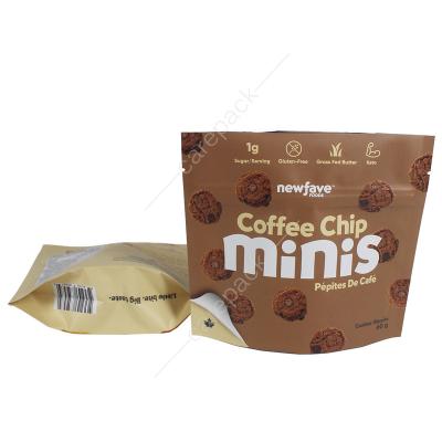 China Customized digital printing hot-selling product recyclable self-supporting ziplock food bag food grade ziplock bag potato chips bag for sale