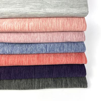 China Wicking factory wholesale textile canvas polyester knitted plain fabric jersey polyester canvas fabric for sale