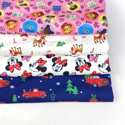 China Wholesale Brushed Sueded Factory Price Digital Printing Bedding 100% Polyester Material Printed Pattern Home Textile Fabric for sale