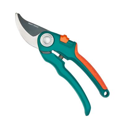 China China Supplier Stainless Steel Anti-Slip Blade Adjustable Hand Bypass Height Pruner Pruner Scissors for sale