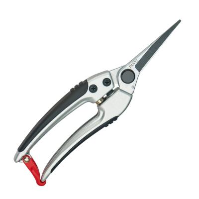 China Aluminum Garden Handle Precision Cutting Pruning Scissors Matrix-Anti-Slip Case Scissors for sale