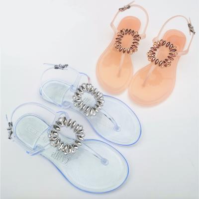 China 2021 Luxury Women PVC Flip Flop Slipper Women Shoes Miller Flip Flop Slipper Beach Outdoor CUSHIONING for sale