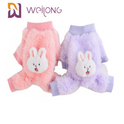 China In te ademen Leuke de Hondpyjama's van Hondcat pet pajama poly soft Sherpa Te koop