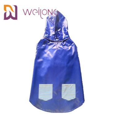 Chine L'imperméable moyen de chien de véritable de poche ouverture de Velcro a adapté double aux besoins du client dégrossi à vendre