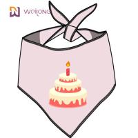 中国 誕生日の用品類の付属品のためのカップケーキ パターン ペット バンダナによっては供給がパーティを楽しむ 販売のため