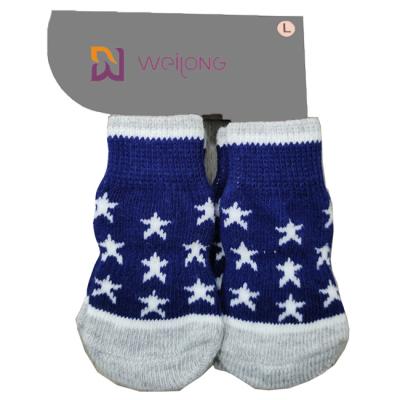 China KaiWeiLongkatoen Spandex die Cat Dog Socks To Prevent het Type van Potenstreep likken Te koop