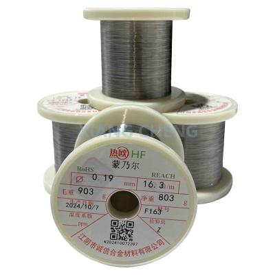 China CX400/Monel 400/N 04400/2.4360 Monel Nickel Copper Alloy Wire For Aerospace Industry for sale