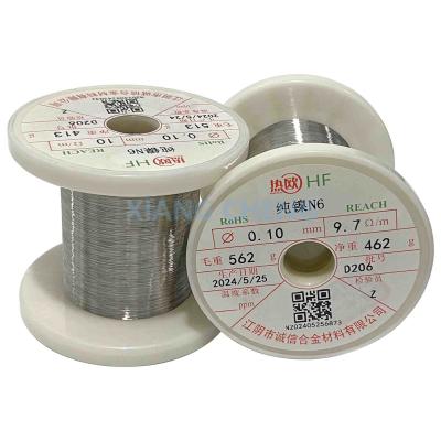 China Non Magnetic N8 Pure Nickel Wire For Precise Temperature Control And Anti-Interference for sale