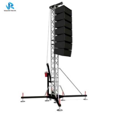 China Led light line array truss speaker truss bracket led light line array truss bracket, speaker truss speaker truss bracket for sale