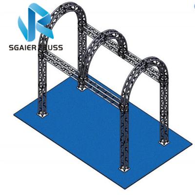 China Custom Portable Aluminum SgaierTruss Truss Exhibition Booth Trade Show Booth Exhibit Booth Manufacturer for sale