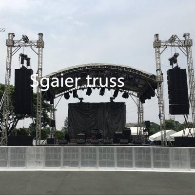 China Events / aluminum lighting truss of exhibition spit roof arch roof concert and so on for sale