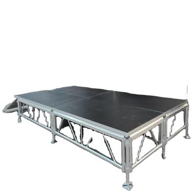 China Aluminum events/exhibition concert events and so on wedding stage decoration for truss stage assemble stage platform for sale