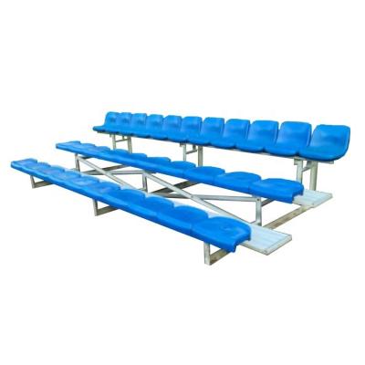 China Events Seat Aluminum Plastic Bleachers / Sports Stadium Bleachers Portable Bleachers And So On With Aluminum Stand for sale