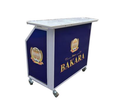 China With logo counter bar counter portable mini furniture bar counter furniture with logo bar counter furniture mini bar counter portable furniture drinking bar for sale