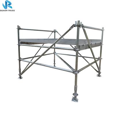 China Events / Exhibition Rig Quick Lock Scaffolding Steel Structure And So On Galvanized Pipe Event Stage for sale