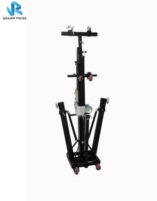 China Flexible Light Stand 6m Heavy Duty Crank Stand 2-6m , Telescopic Light Stands , Flood Light Stand for sale