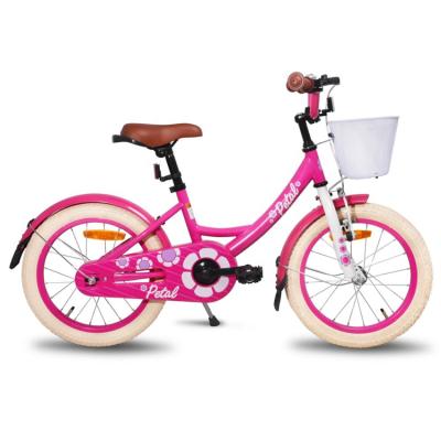 China Popular Kids Bike JOYSUN Red Princess Girls Bicycle 16 Inch High Quality For 4 5 6 7 8 Years Old for sale