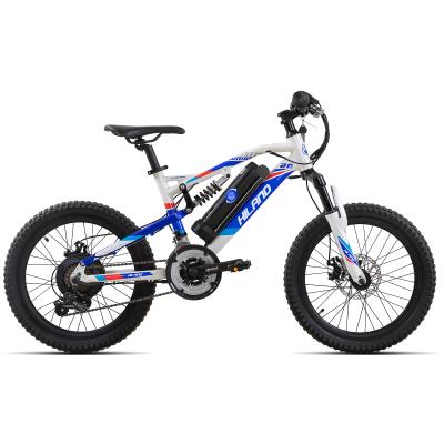 China Aluminum alloy JOYSUN 250w e-cycle e-mtb electric mountain 20 inch kids mini electric bike for sale