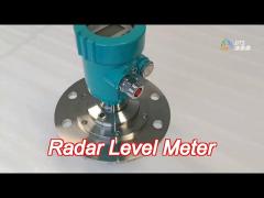 80Ghz Radar Level Meter Sensor Solid Dust Swivelling Mounting Nitrogen Purge Connection