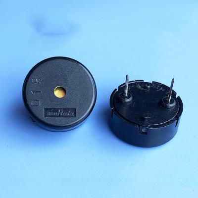 China PPO 17*7mm Ac Black Sound Electromagnetic Passive Magnetic Piezo Buzzer 12V 4KHZ for sale