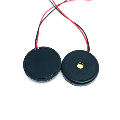 China LCP 22*4.5mm Electronic Sounder Active Magnetic Piezo Beeper 80db Buzzer Alarm 12V-24V for sale