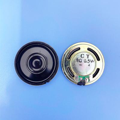 China Portable Audio Player Earphone Medical Audio Components 32mm 0.5W 8 Ohm Mylar Mic Speaker for sale