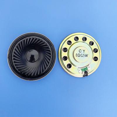 China Original Manufacturer Loudspeaker Components Portable Audio Player 50mm 0.5W 8 Ohm Mylar Mic Speaker for sale