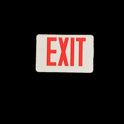 China Commerical Application Indoor Emergency Exit Sign Box 3W Bestselling Emergency Led Light Lithium Emergency Exit Light Sign for sale