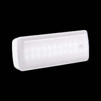 China Home/Office/Don't Rain LED Emergency Light 3w Outdoor Home Plastic Emergency Exit Sign Light Box With Exit Sticker for sale